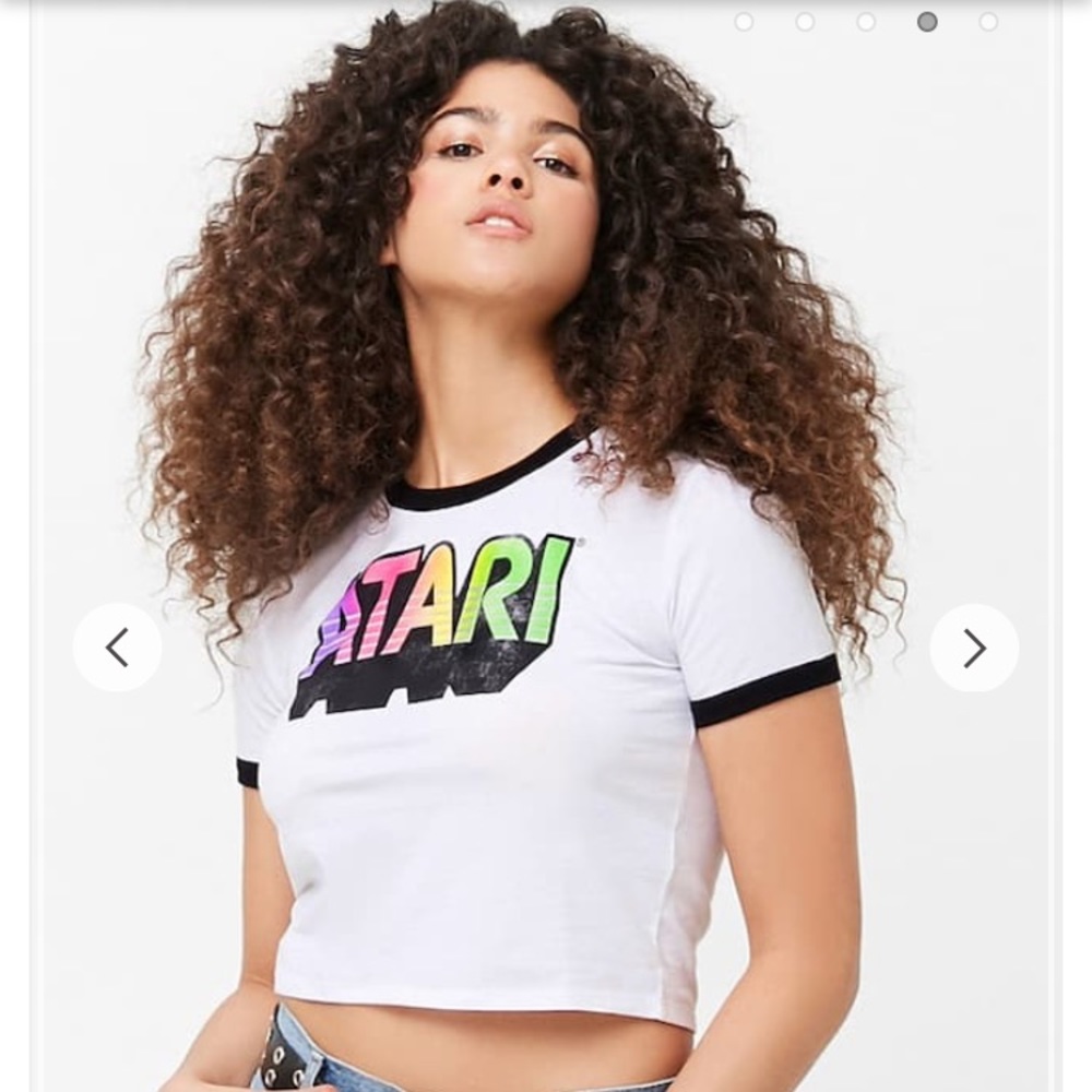 NWOT Atari crop top from forever 21